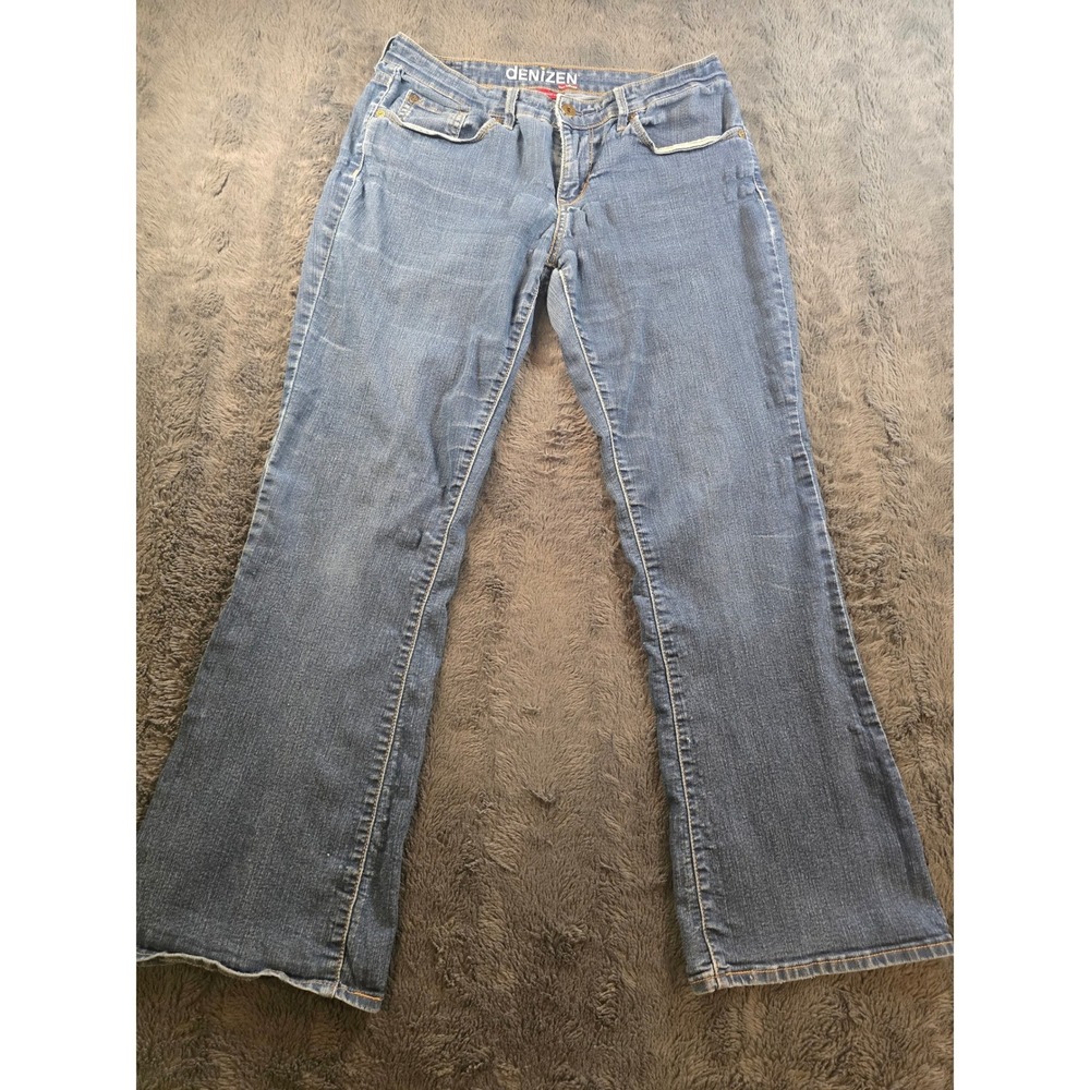 Denizen from Levis Womens Modern Boot Cut Jeans Blue Medium Wash Size 10 S/C